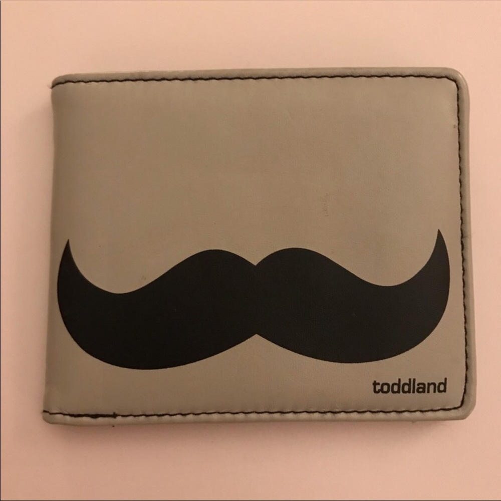 #2010s fashion Mustache Wallet